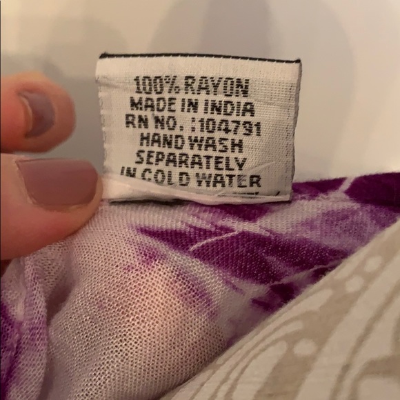 Boho Blue skies of Florida bathing suit cover up - Picture 4 of 7